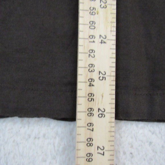 Eddie Bauer Shirt Women XXL Linen Blend Safari Field Shacket Button Up Utility - Picture 7 of 11